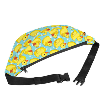 Cute Cartoon Duck Pattern Print Fanny Pack