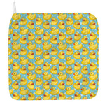 Cute Cartoon Duck Pattern Print Hand Towel