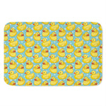 Cute Cartoon Duck Pattern Print Indoor Door Mat