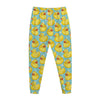 Cute Cartoon Duck Pattern Print Jogger Pants