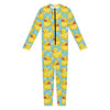 Cute Cartoon Duck Pattern Print Jumpsuit