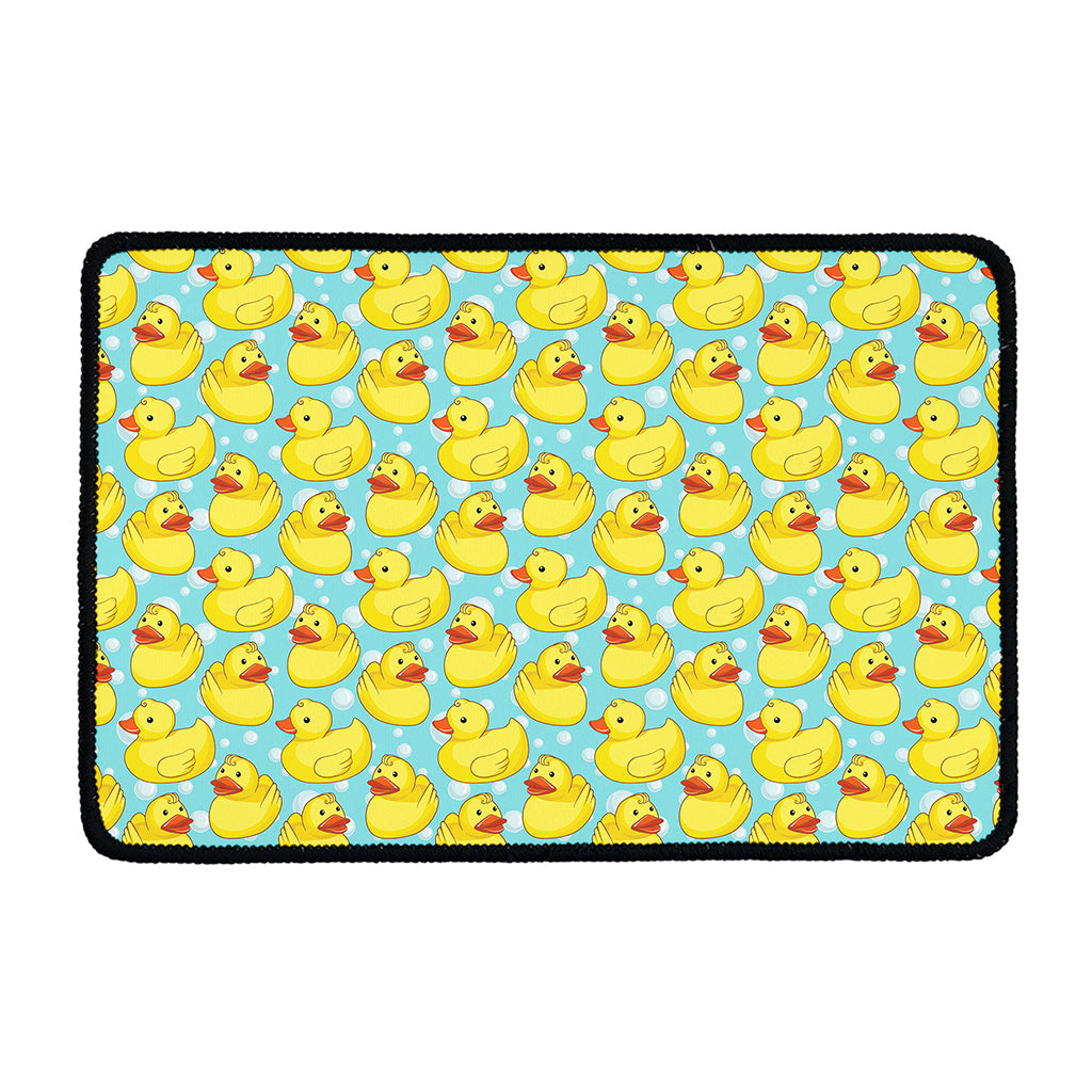 Cute Cartoon Duck Pattern Print Kitchen Mat