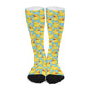 Cute Cartoon Duck Pattern Print Long Socks