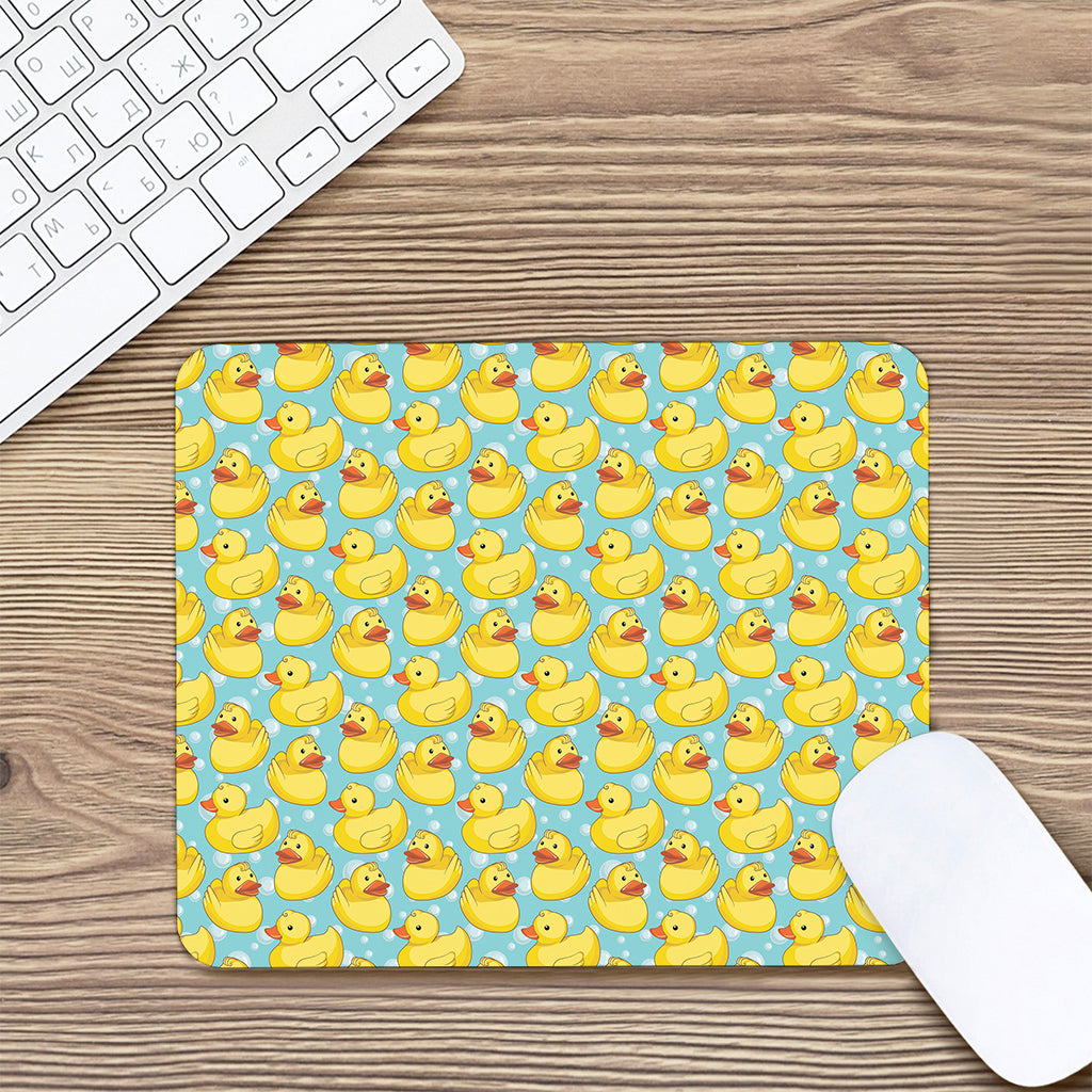 Cute Cartoon Duck Pattern Print Mouse Pad