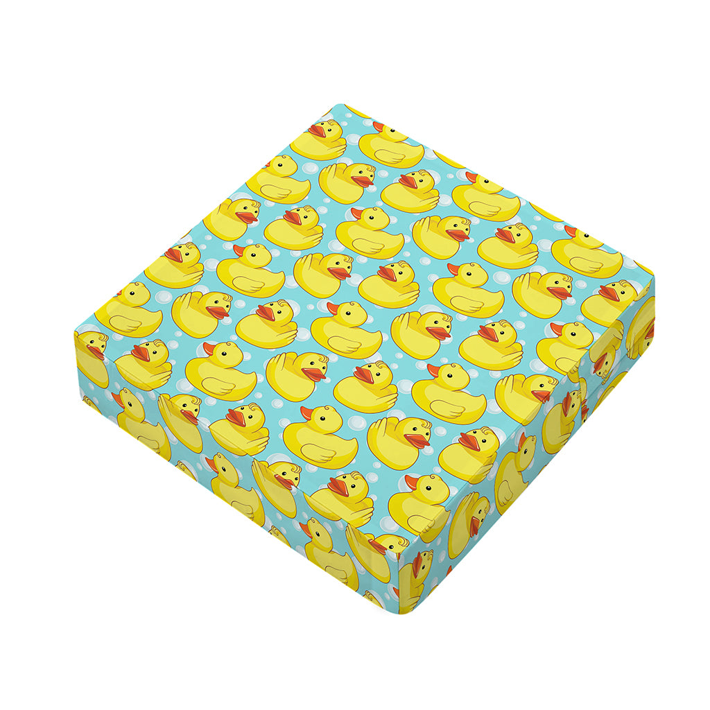 Cute Cartoon Duck Pattern Print Outdoor Seat Cushion Cover