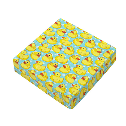 Cute Cartoon Duck Pattern Print Outdoor Seat Cushion Cover