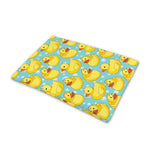 Cute Cartoon Duck Pattern Print Pet Cooling Mat Cover