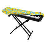 Cute Cartoon Duck Pattern Print Piano Keyboard Cover