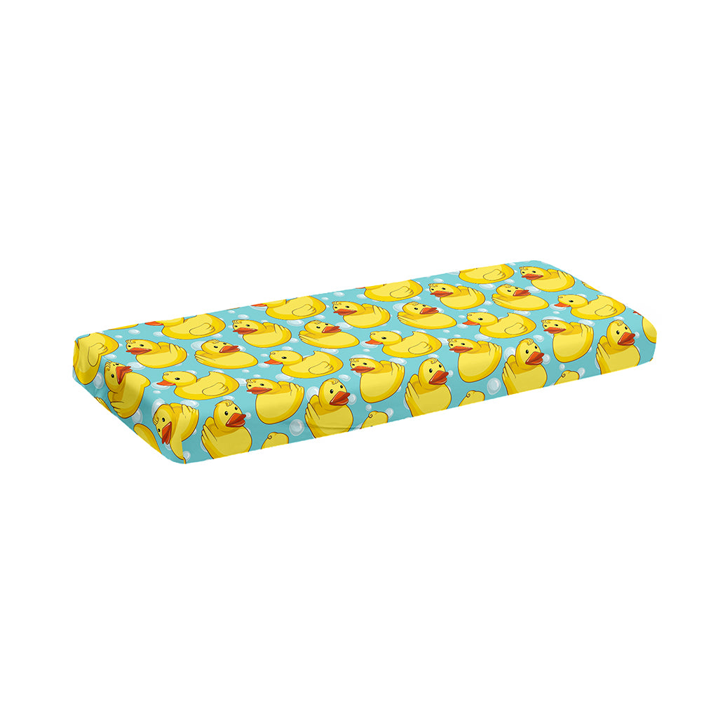Cute Cartoon Duck Pattern Print Piano Keyboard Cover