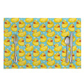 Cute Cartoon Duck Pattern Print Placemat