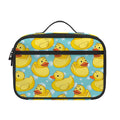 Cute Cartoon Duck Pattern Print Portable Lunch Bag