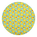 Cute Cartoon Duck Pattern Print Round Blanket
