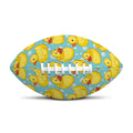 Cute Cartoon Duck Pattern Print Rugby Ball