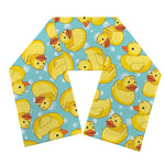 Cute Cartoon Duck Pattern Print Scarf