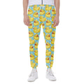 Cute Cartoon Duck Pattern Print Joggers