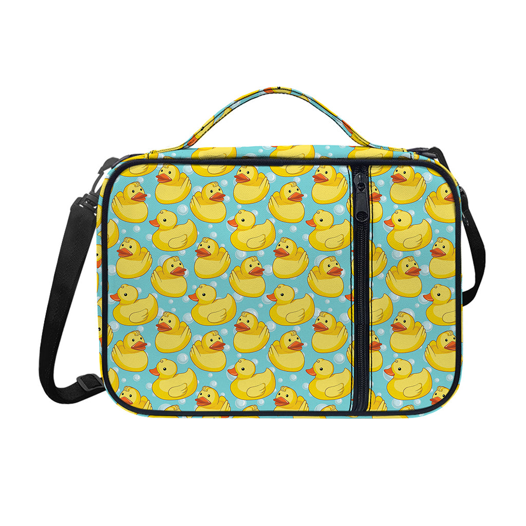 Cute Cartoon Duck Pattern Print Shoulder Strap Bible Bag