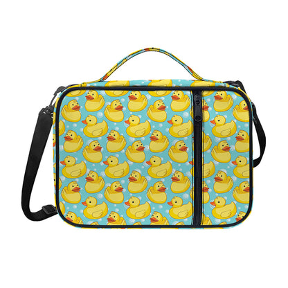 Cute Cartoon Duck Pattern Print Shoulder Strap Bible Bag
