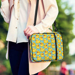 Cute Cartoon Duck Pattern Print Shoulder Strap Bible Bag