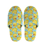 Cute Cartoon Duck Pattern Print Slippers