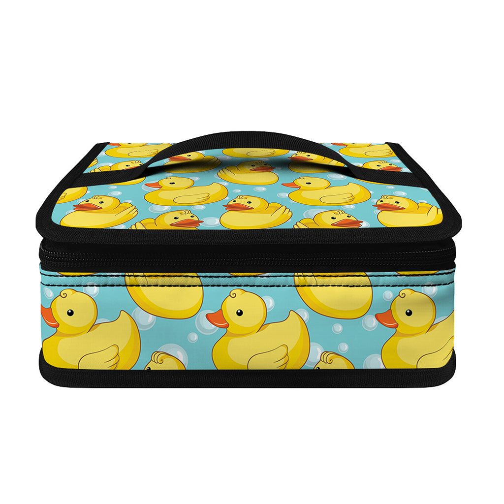 Cute Cartoon Duck Pattern Print Small Lunch Bag