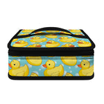 Cute Cartoon Duck Pattern Print Small Lunch Bag