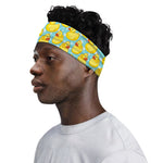 Cute Cartoon Duck Pattern Print Sports Headband