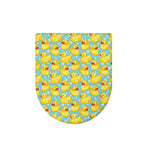 Cute Cartoon Duck Pattern Print Toilet Lid Cover