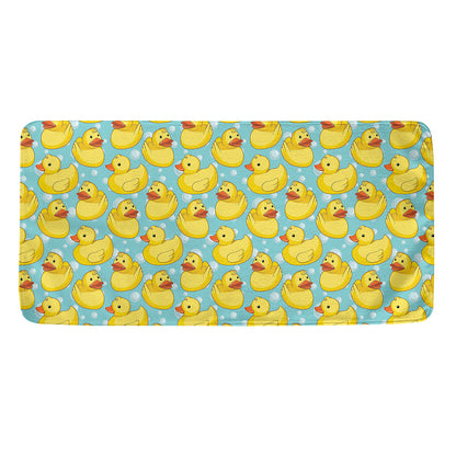 Cute Cartoon Duck Pattern Print Towel