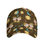 Cute Cartoon Gemini Pattern Print Baseball Cap