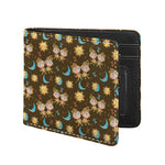 Cute Cartoon Gemini Pattern Print Bifold Wallet