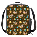 Cute Cartoon Gemini Pattern Print Crossbody Lunch Bag