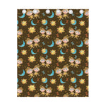 Cute Cartoon Gemini Pattern Print Curtain