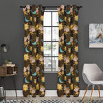 Cute Cartoon Gemini Pattern Print Curtain