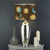 Cute Cartoon Gemini Pattern Print Drum Lamp Shade