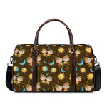 Cute Cartoon Gemini Pattern Print Duffle Bag