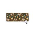 Cute Cartoon Gemini Pattern Print Extended Mouse Pad