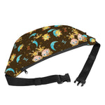 Cute Cartoon Gemini Pattern Print Fanny Pack