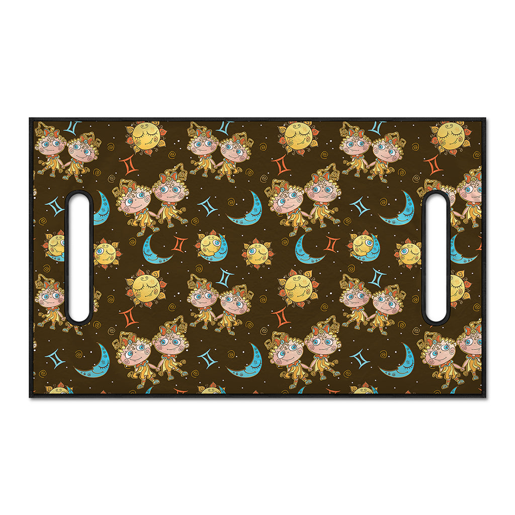 Cute Cartoon Gemini Pattern Print Golf Cart Seat Cover