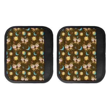 Cute Cartoon Gemini Pattern Print Handle Covers