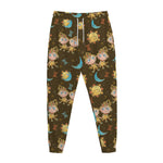 Cute Cartoon Gemini Pattern Print Jogger Pants