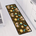Cute Cartoon Gemini Pattern Print Long Kitchen Mat