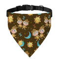 Cute Cartoon Gemini Pattern Print Over The Collar Dog Bandana
