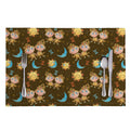 Cute Cartoon Gemini Pattern Print Placemat