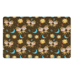 Cute Cartoon Gemini Pattern Print Polyester Doormat
