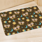 Cute Cartoon Gemini Pattern Print Polyester Doormat