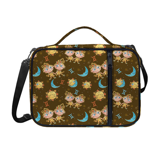 Cute Cartoon Gemini Pattern Print Shoulder Strap Bible Bag