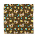 Cute Cartoon Gemini Pattern Print Silk Bandana