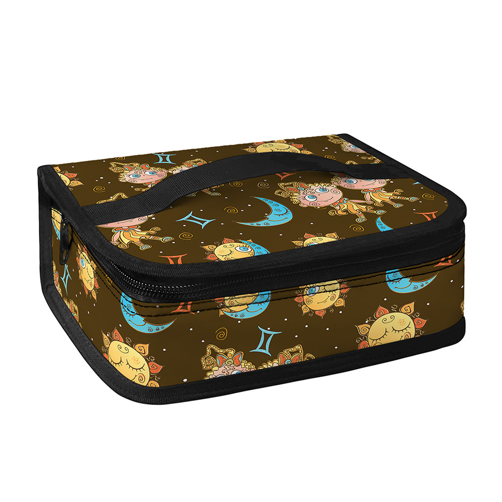 Cute Cartoon Gemini Pattern Print Small Lunch Bag