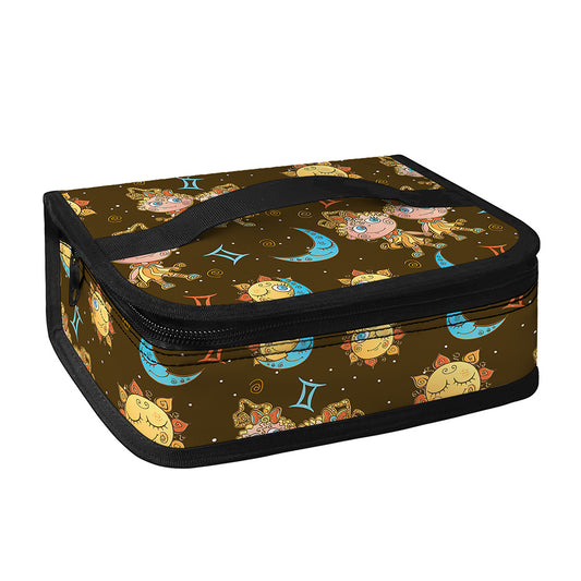 Cute Cartoon Gemini Pattern Print Small Lunch Bag