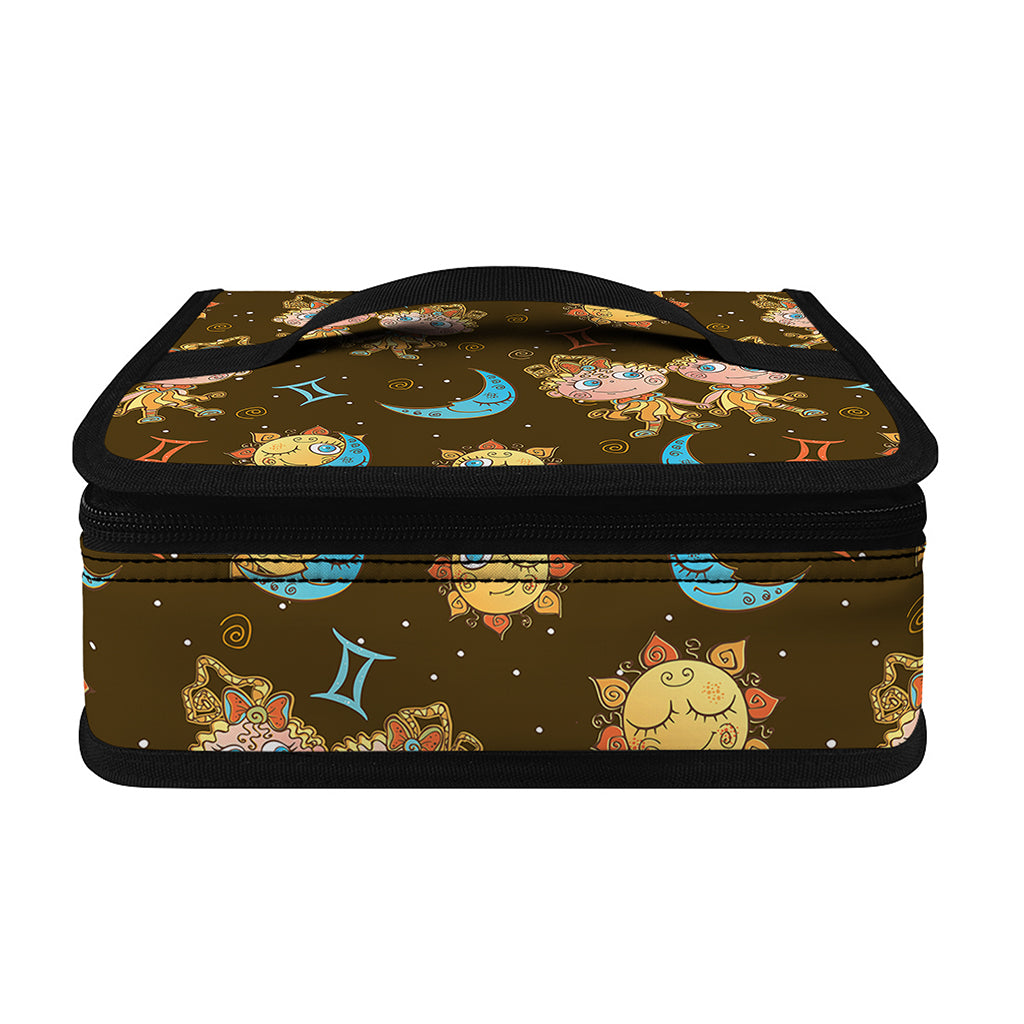 Cute Cartoon Gemini Pattern Print Small Lunch Bag